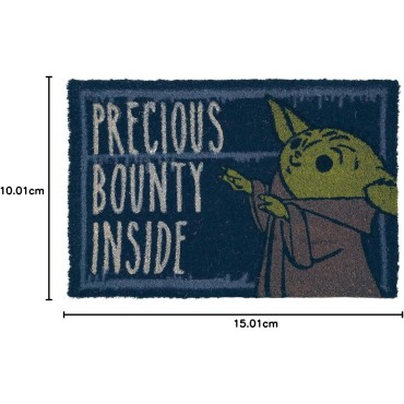Felpudo Precious Bounty Inside The Mandalorian Star Wars 60 x 40 cms