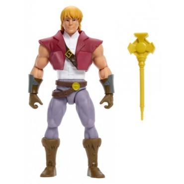 Figura Príncipe Adam He-Man and the Masters of the Universe Cartoon Collection Articulada 14 cms