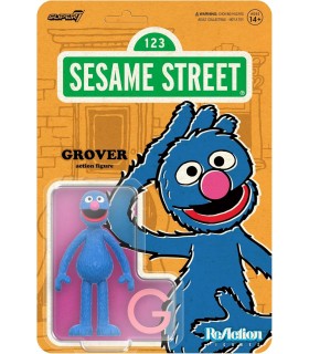 Figura Grover Barrio Sésamo 6 cms