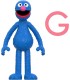 Figura Grover Barrio Sésamo 6 cms