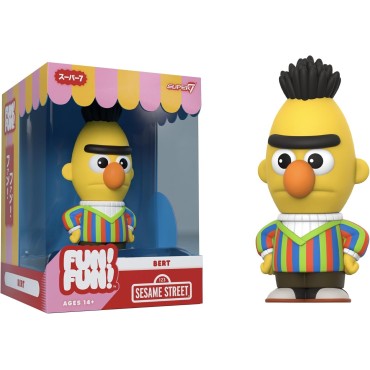 Figura Bert Blas Fun Fun Barrio Sésamo 13 cms