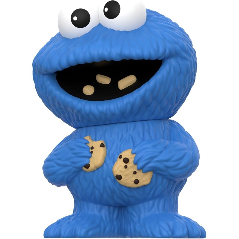 Figura Monstruo de las Galletas Cookie Monster Fun Fun Barrio Sésamo 13 cms