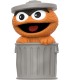Figura Oscar The Grouch Orange Fun Fun Barrio Sésamo 13 cms