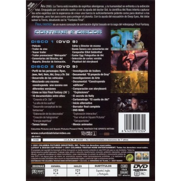 Final Fantasy (2discos) [DVD]