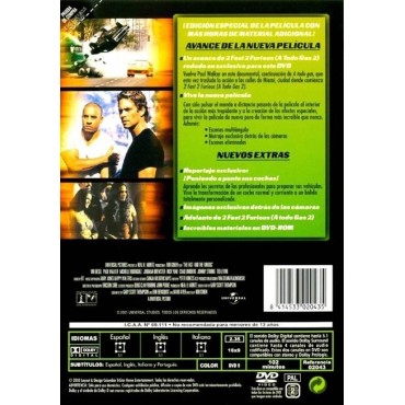 The fast and the furious [España] [DVD]