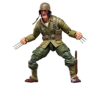 Figura Wolverine WWII Logan Lobezno Marvel Legends Articulada 15 cms
