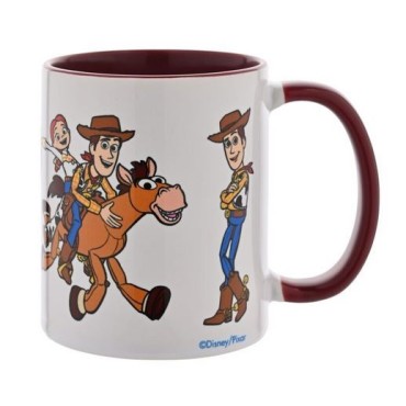 Taza Woody Toy Story Disney Home Cerámica 320 mls
