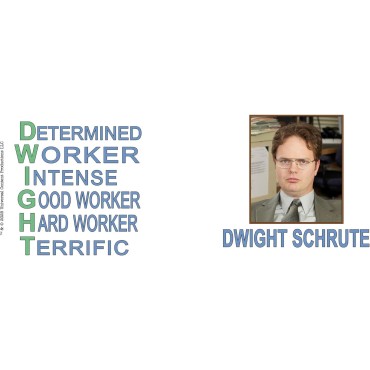 Taza Dwight The Office Cerámica 320 mls