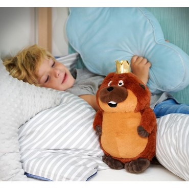 Peluche Castor King George Hoppers Disney Pixar 24 cms