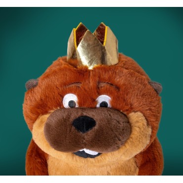Peluche Castor King George Hoppers Disney Pixar 24 cms