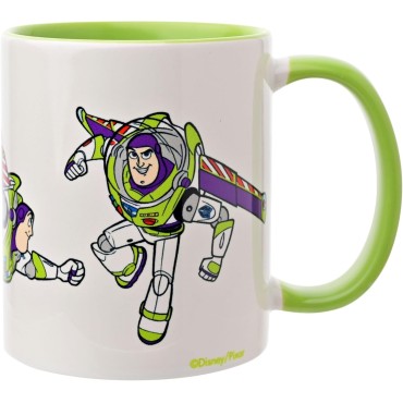 Taza Buzz Lightyear Toy Story Disney Home Cerámica 320 mls
