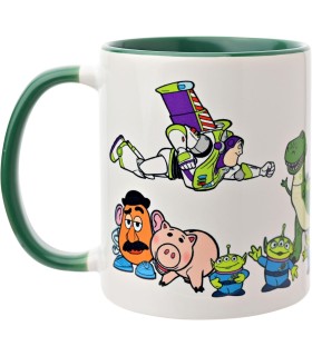 Taza Personajes Toy Story Disney Home Cerámica 320 mls