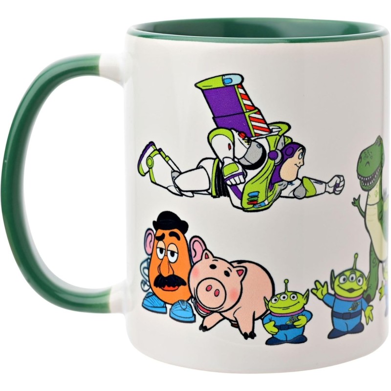 Taza Personajes Toy Story Disney Home Cerámica 320 mls