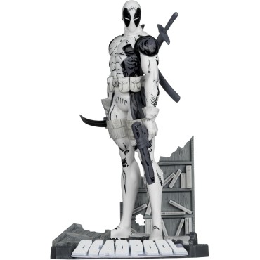 Figura Deadpool Tinta The New Mutants Gold Label Marvel 25 cms