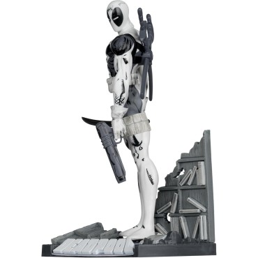 Figura Deadpool Tinta The New Mutants Gold Label Marvel 25 cms