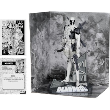 Figura Deadpool Tinta The New Mutants Gold Label Marvel 25 cms