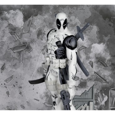 Figura Deadpool Tinta The New Mutants Gold Label Marvel 25 cms