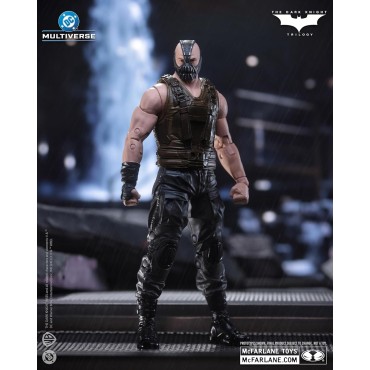 Figura Bane The Dark Knight Rises DC Deluxe Theatrical Edition Articulada 19 cms