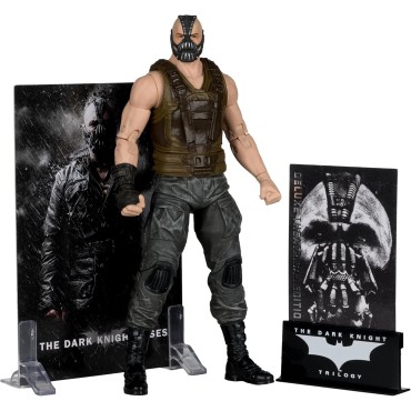 Figura Bane The Dark Knight Rises DC Deluxe Theatrical Edition Articulada 19 cms