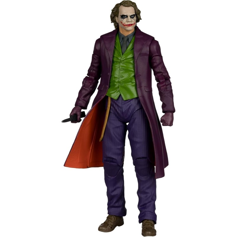Figura The Joker El Caballero Oscuro The Dark Knight DC Articulada 18 cms
