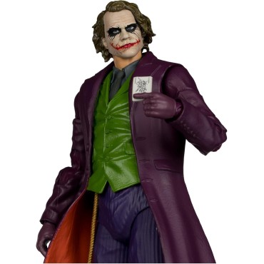 Figura The Joker El Caballero Oscuro The Dark Knight DC Articulada 18 cms
