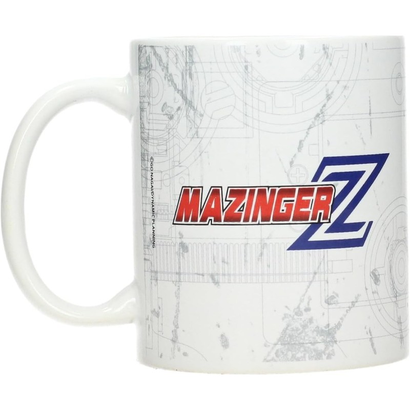Taza Mazinger Z Cabeza Cerámica 320 mls