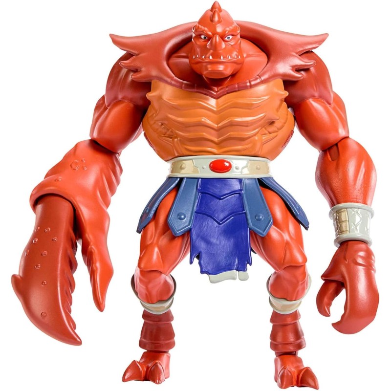 Masters of The Universe Origins Cartoon Collection Clawful, Figura de acciÃ³n de 13,97cm, Inspirada en el Guerrero con la Pinz