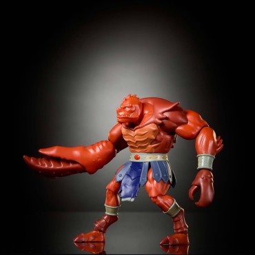 Masters of The Universe Origins Cartoon Collection Clawful, Figura de acciÃ³n de 13,97cm, Inspirada en el Guerrero con la Pinz