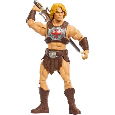 Masters of The Universe He-Man Figura de acción de 13,97 cm del héroe de la película, Aspecto Fiel al del Actor Nichola
