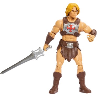 Masters of The Universe He-Man Figura de acción de 13,97 cm del héroe de la película, Aspecto Fiel al del Actor Nichola