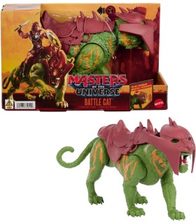 Masters of The Universe Battle Cat Figura de la película de 2026 con acción de mordisco y 5 rugidos Diferentes, Tigre con