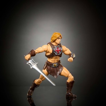 Masters of The Universe Chronicles He-Man Figura del héroe más poderoso de la película de 2026 a Escala 1:12, Aspecto F