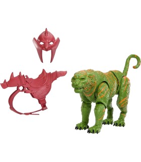 Masters of The Universe Chronicles Battle Cat Figura del Tigre de la película de 2026 a Escala 1:12, Ojos de Cristal y mandí
