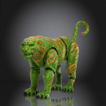 Masters of The Universe Chronicles Battle Cat Figura del Tigre de la película de 2026 a Escala 1:12, Ojos de Cristal y mandí