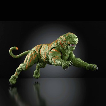 Masters of The Universe Chronicles Battle Cat Figura del Tigre de la película de 2026 a Escala 1:12, Ojos de Cristal y mandí
