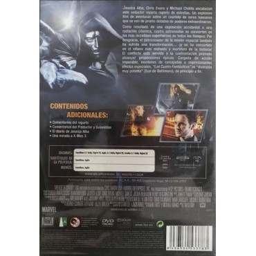 Los Cuatro Fantásticos DVD