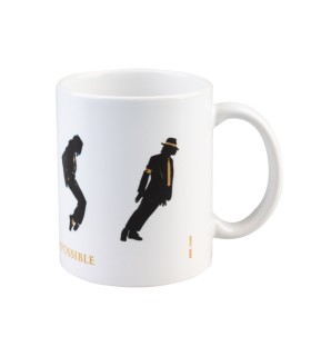 Taza Michael Jackson Nothing Is Impossible Cerámica 350 mls