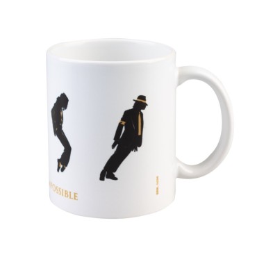 Taza Michael Jackson Nothing Is Impossible Cerámica 350 mls