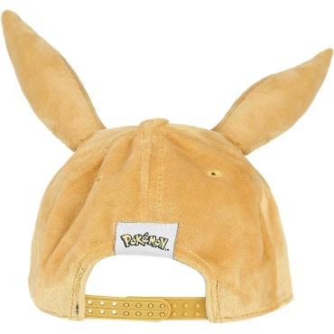 Pokémon Evoli Unisex Gorra Marrón one size 80% poliéster, 20% algodón