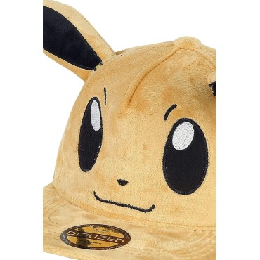 Pokémon Evoli Unisex Gorra Marrón one size 80% poliéster, 20% algodón
