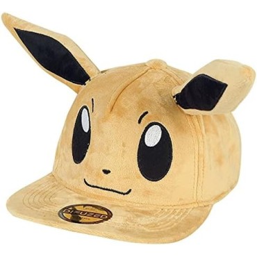 Pokémon Evoli Unisex Gorra Marrón one size 80% poliéster, 20% algodón