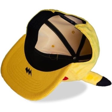 PokÃ©mon Happy Pikachu Unisex Gorra Amarillo One Size 80% poliÃ©ster, 20% algodÃ³n