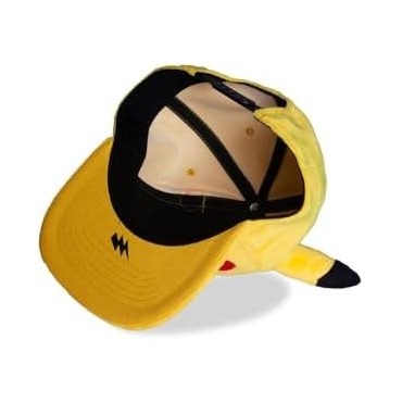 PokÃ©mon Happy Pikachu Unisex Gorra Amarillo One Size 80% poliÃ©ster, 20% algodÃ³n