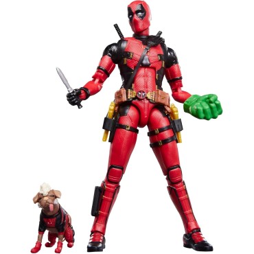 Figura Deadpool & Dogpool Deadpool & Wolverine Marvel Legends Articulada 15 cms