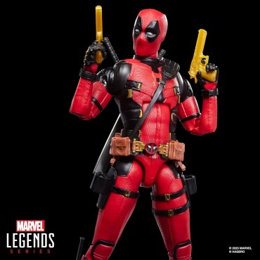 Figura Deadpool & Dogpool Deadpool & Wolverine Marvel Legends Articulada 15 cms
