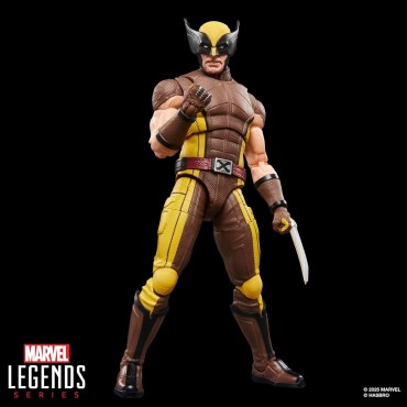 Figura Wolverine Brown Suit Deadpool & Wolverine Marvel Legends Articulada 15 cms