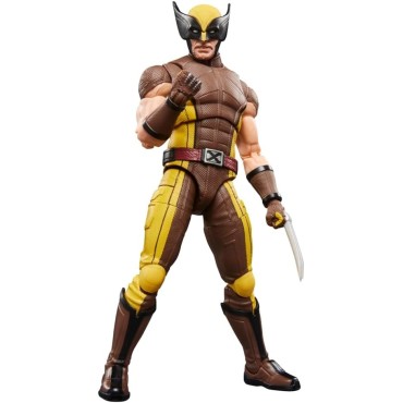 Figura Wolverine Brown Suit Deadpool & Wolverine Marvel Legends Articulada 15 cms