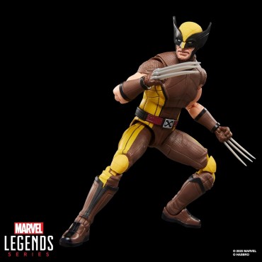 Figura Wolverine Brown Suit Deadpool & Wolverine Marvel Legends Articulada 15 cms