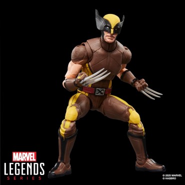 Figura Wolverine Brown Suit Deadpool & Wolverine Marvel Legends Articulada 15 cms