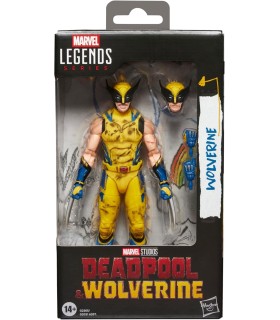 Figura Wolverine Damaged Deadpool & Wolverine Marvel Legends Articulada 15 cms